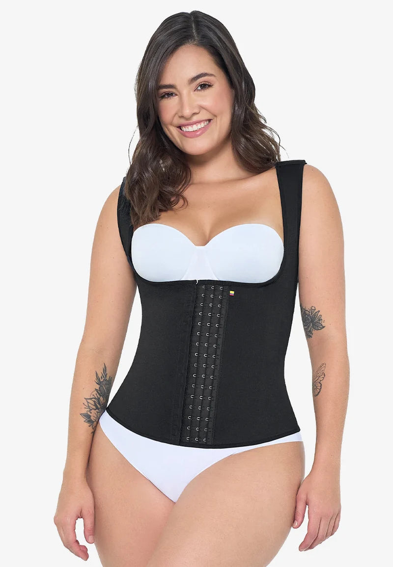 Latex Vest met Verstevigingsstaven | Ref. FL100