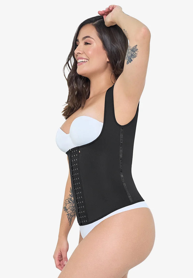Latex Vest met Verstevigingsstaven | Ref. FL100