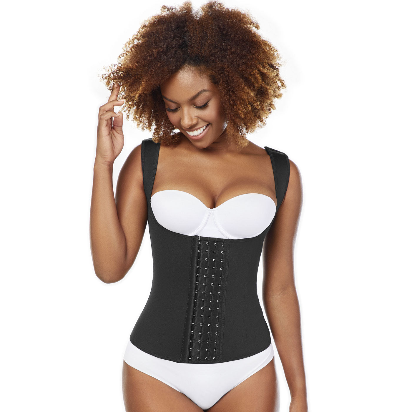 Latex Vest met Verstevigingsstaven | Ref. FL100